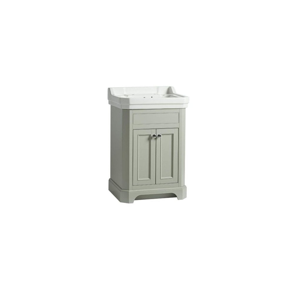 Vitoria 600 Freestanding Vanity Unit Pebble Grey