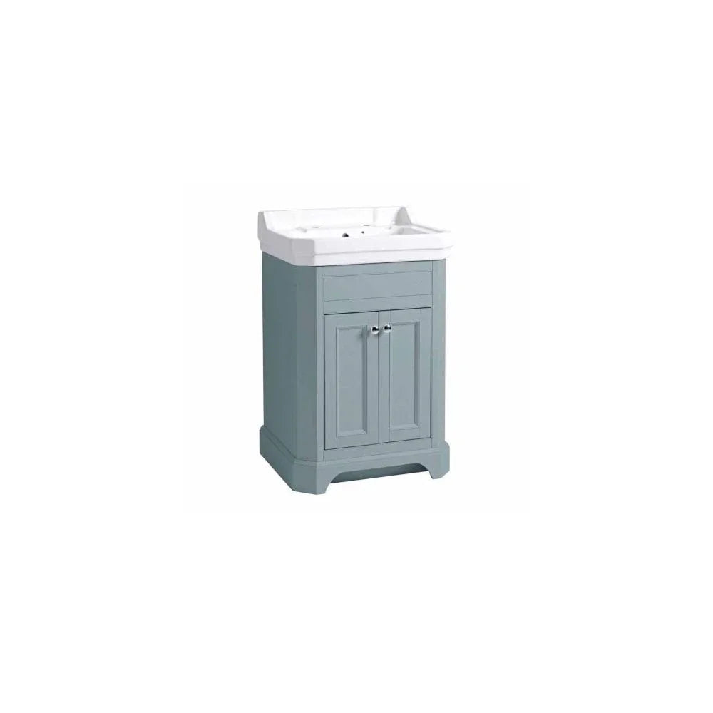 Vitoria 600 Freestanding Vanity Unit Mineral Blue