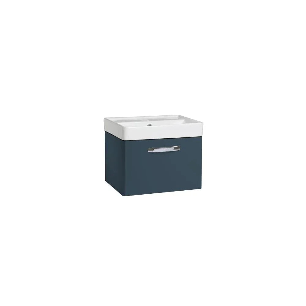Compass 500 Wall Mounted Vanity Unit Oxford Blue
