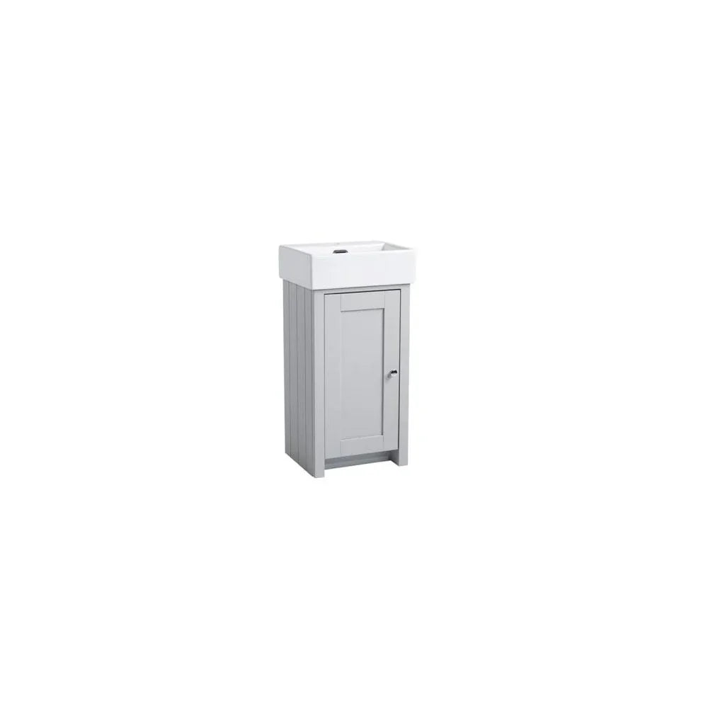 Lansdown 430 Cloakroom Unit Pebble Grey