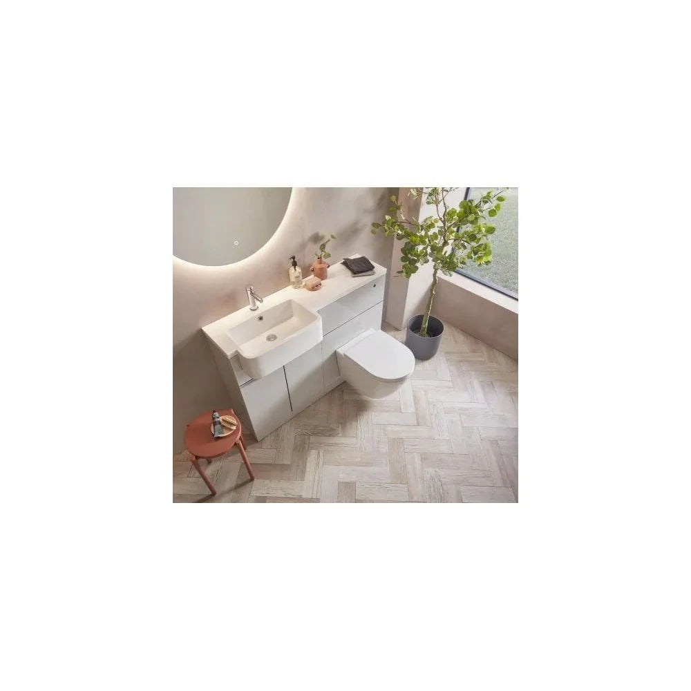 Match 1000 Furniture Unit Right Light Grey