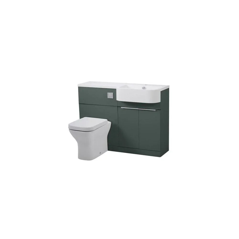 Match 1200 Furniture Unit Right Viridian Green