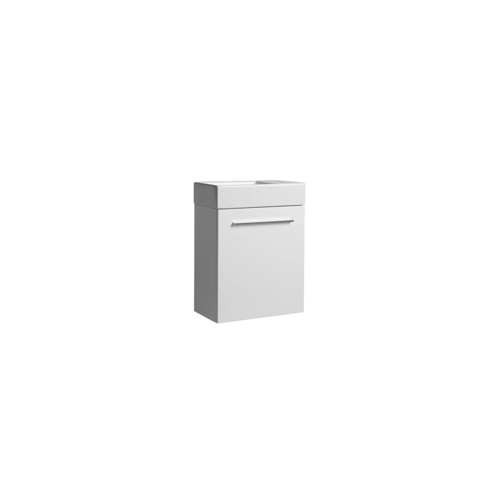 Kobe 450 Wall Mounted Unit With Basin Gloss White