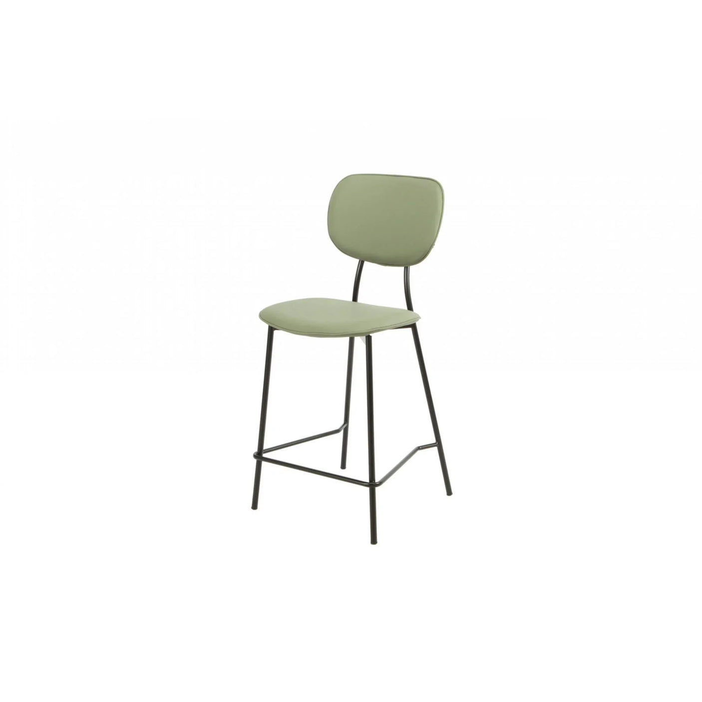 Capri Bar Stool Sage Green Seat Height 650mm