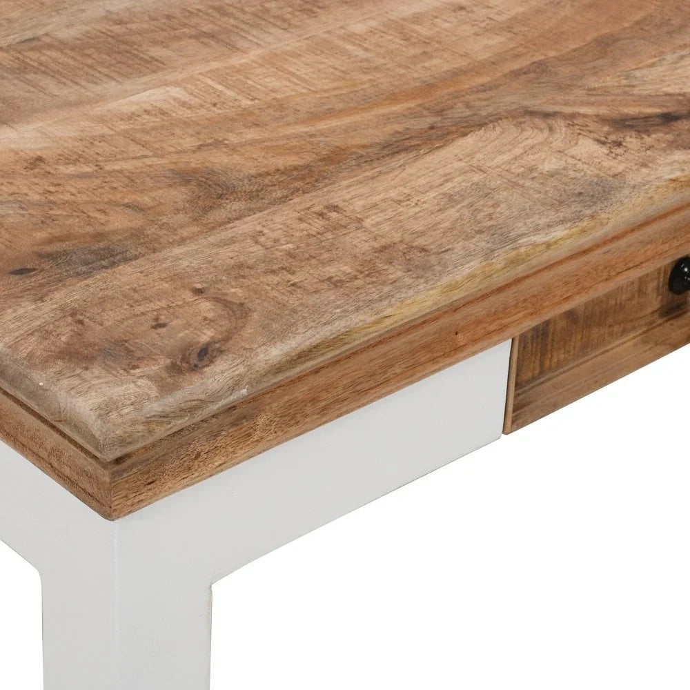 Alfie Coffee Table With Drawer Solid Mango Wood