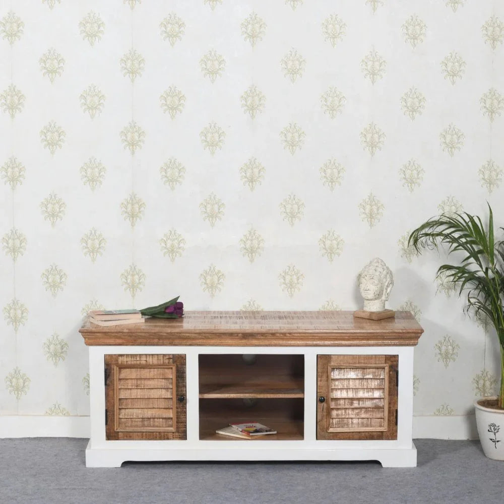 Alfie Tv Cabinet Upto 57" Solid Mango Wood