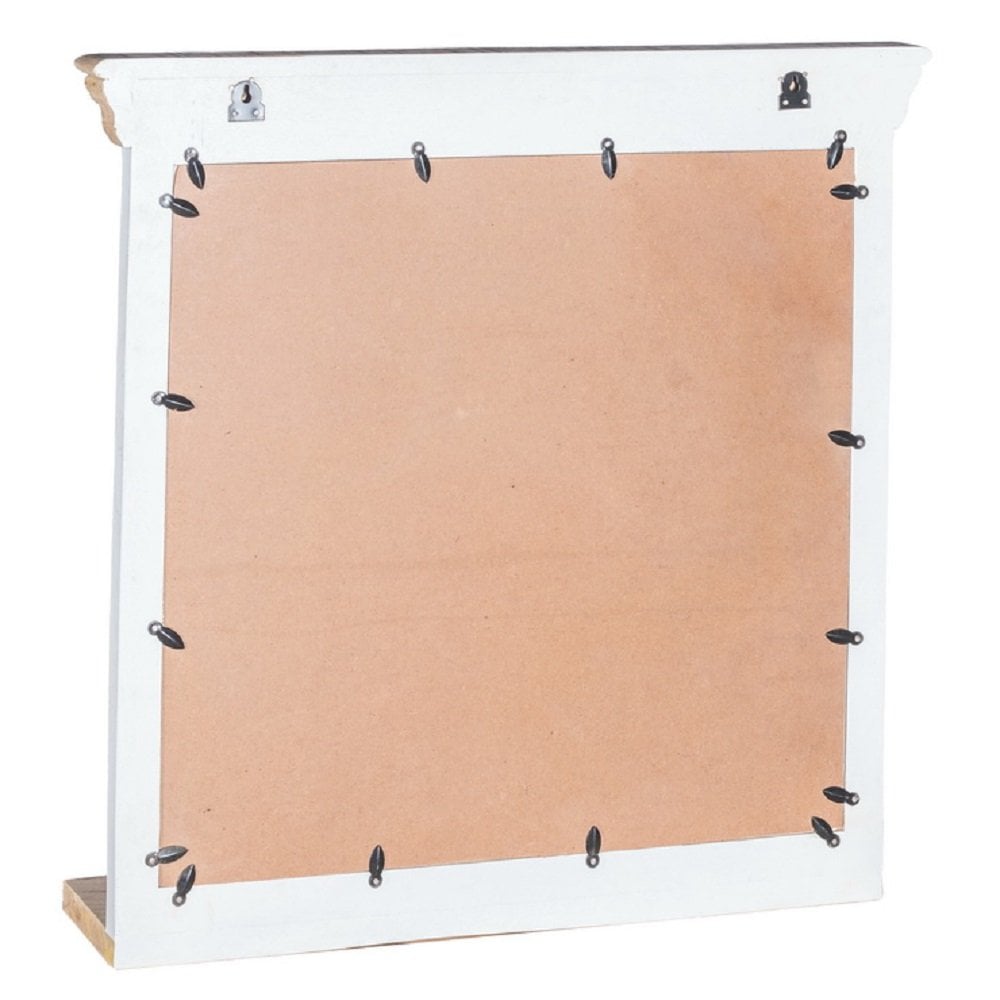 Alfie Mirror Frame With Shelf Solid Mango Wood