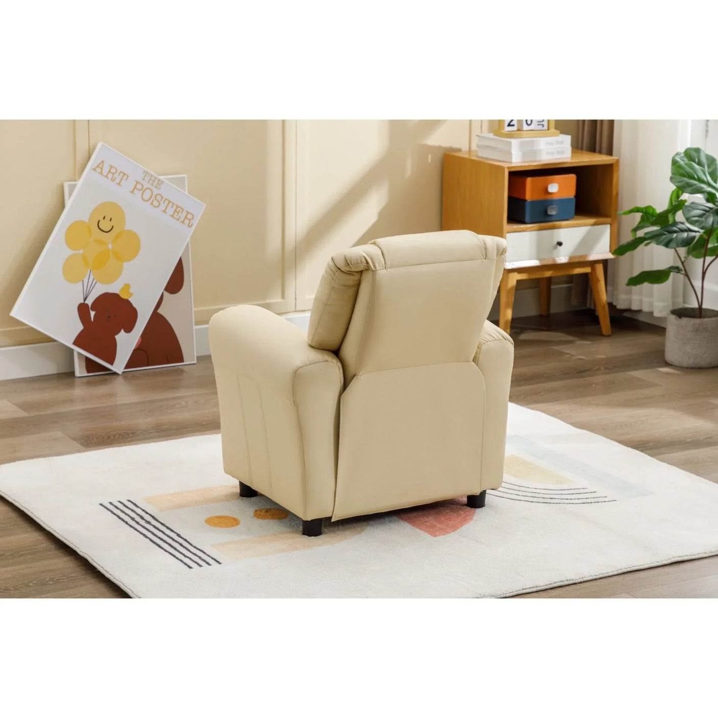 Kids Recliner W. Cupholder