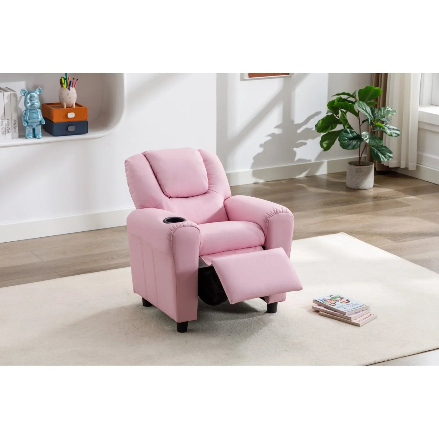 Kids Recliner W. Cupholder