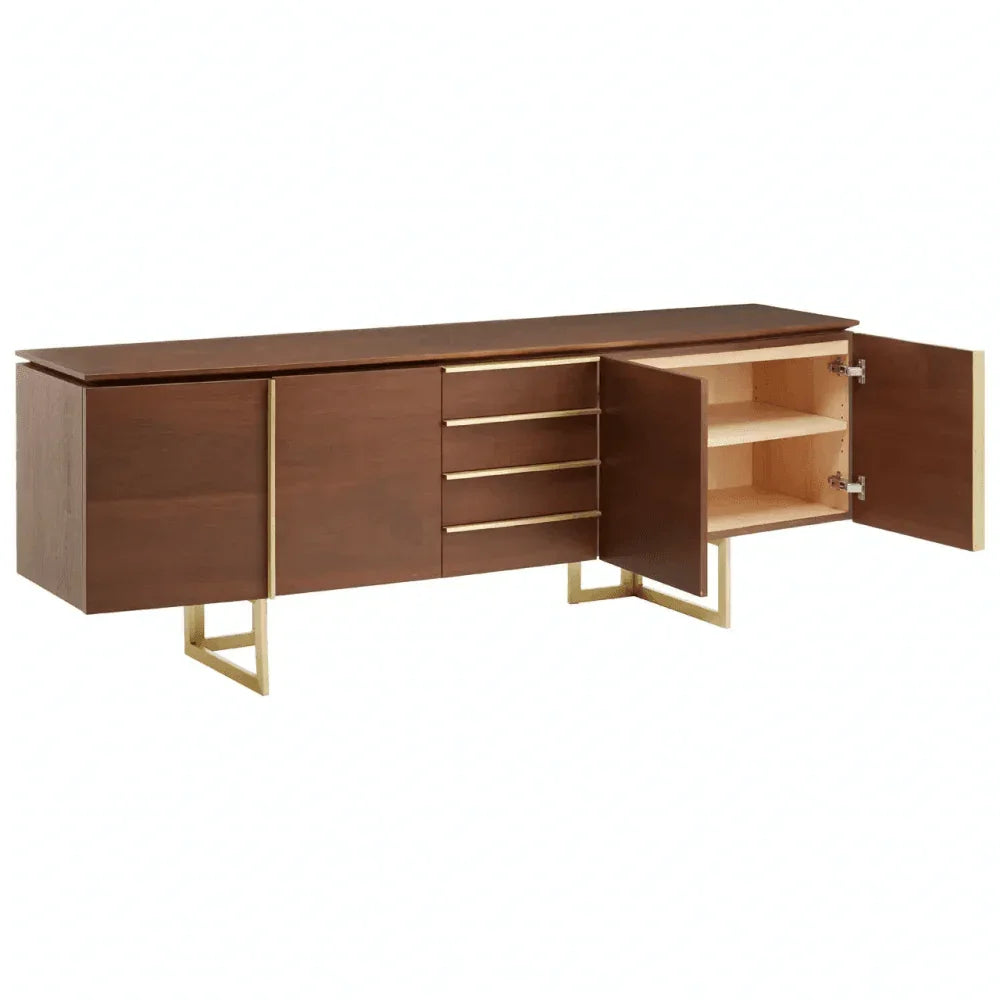Alpine 4 Drawer Sideboard