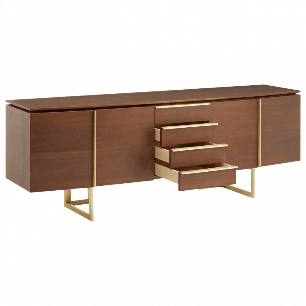 Alpine 4 Drawer Sideboard