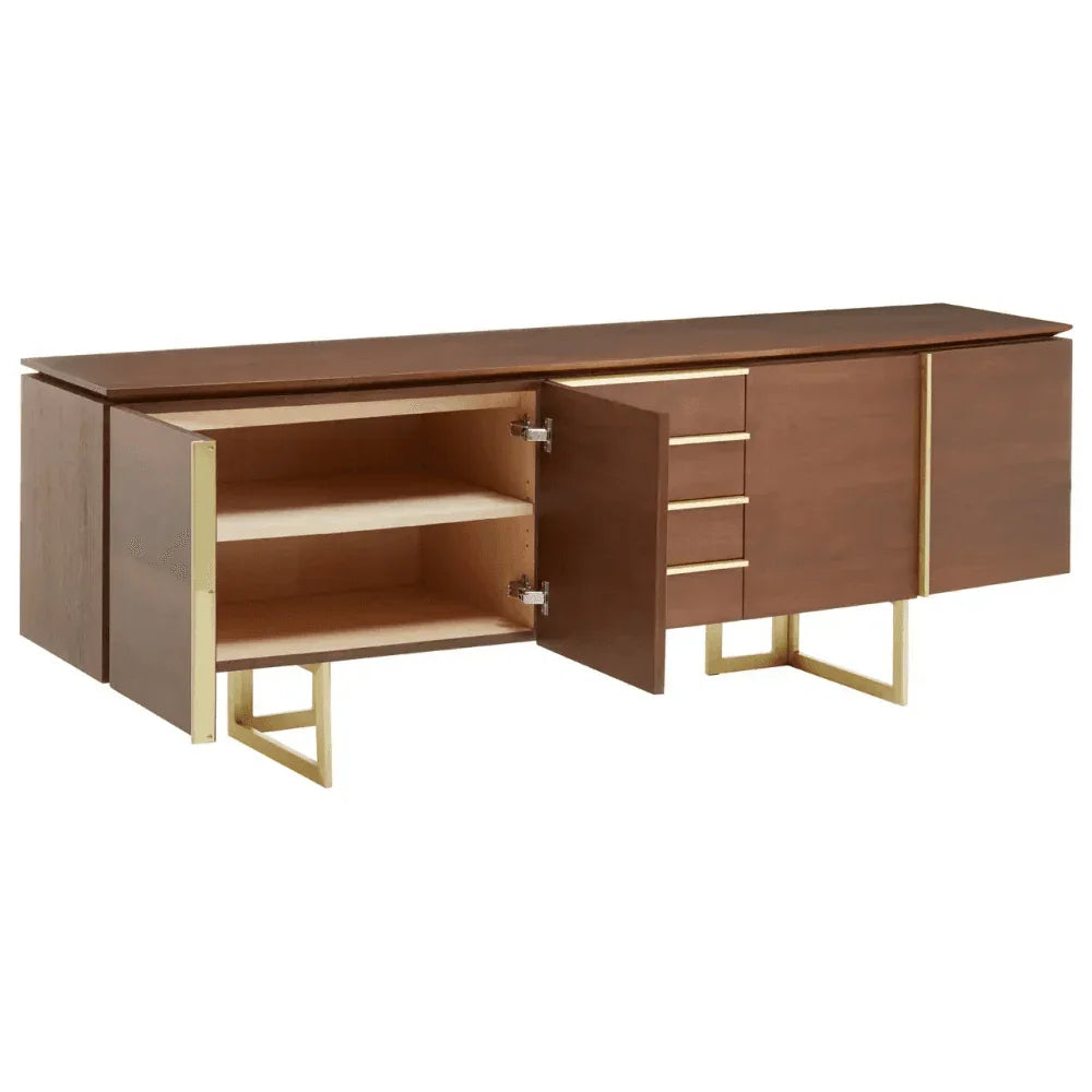 Alpine 4 Drawer Sideboard
