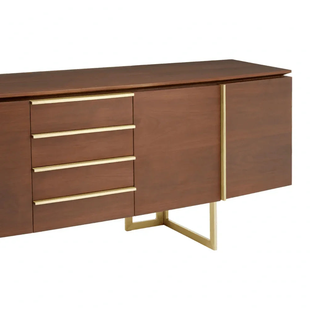 Alpine 4 Drawer Sideboard