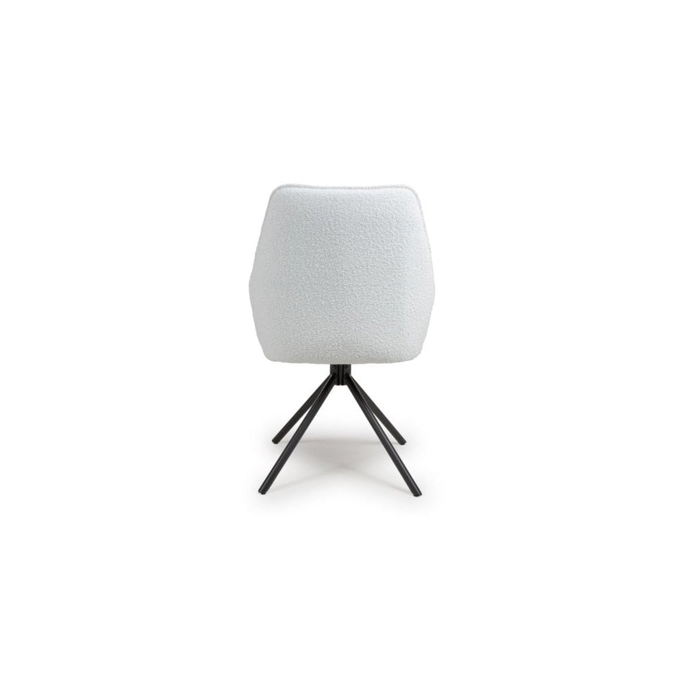 Uno Dining Chair Ivory Boucle