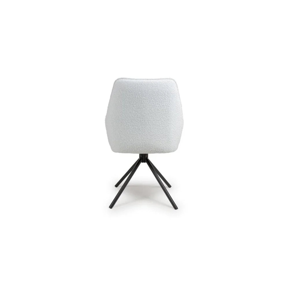 Uno Dining Chair Ivory Boucle