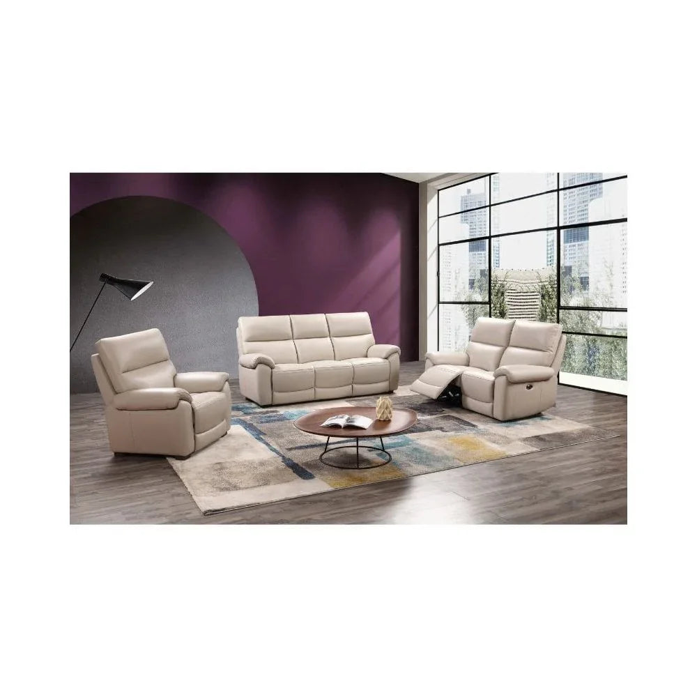 Rocco Power Recliner Chalk