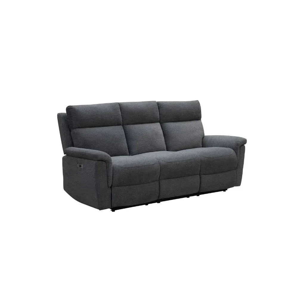Detroit 3 Seater Power Grey