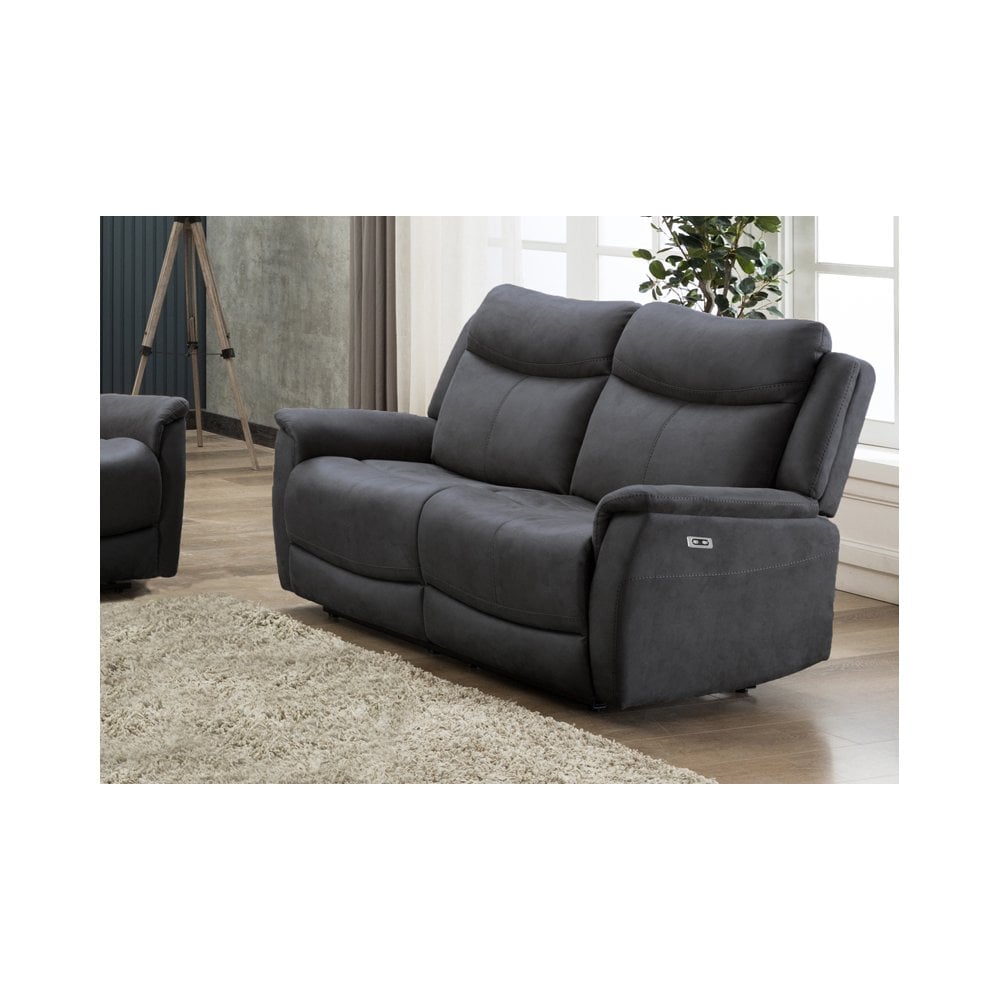 Arizona 2 Seater Recliner Slate