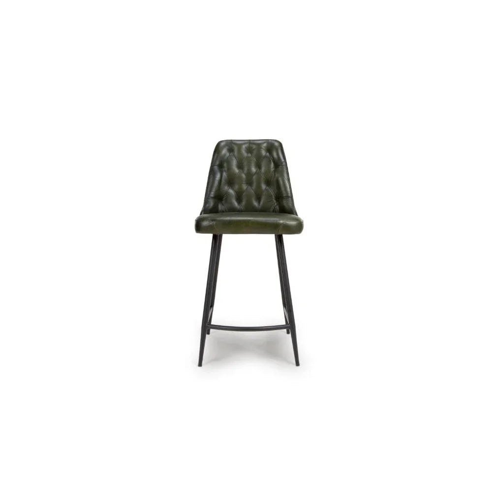 Bradley Counter Chair Green (Sold In 2'S)