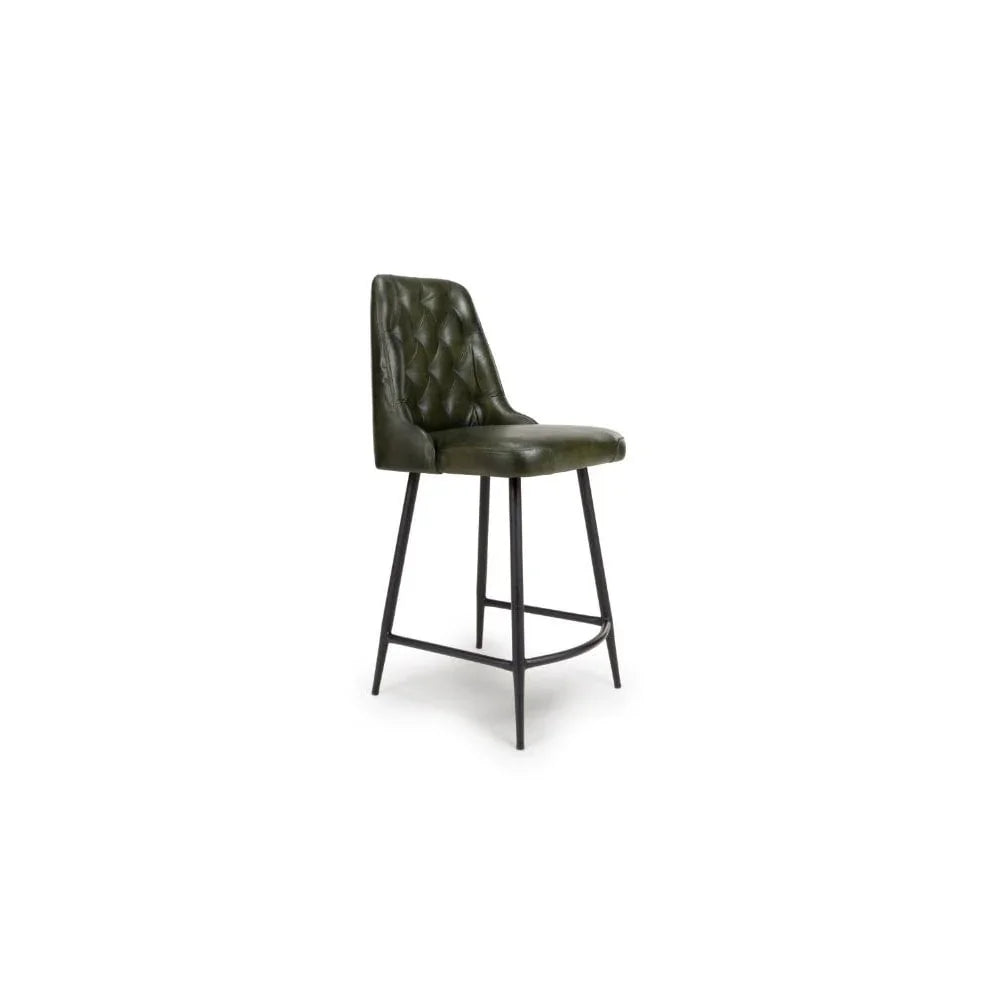 Bradley Counter Chair Green (Sold In 2'S)