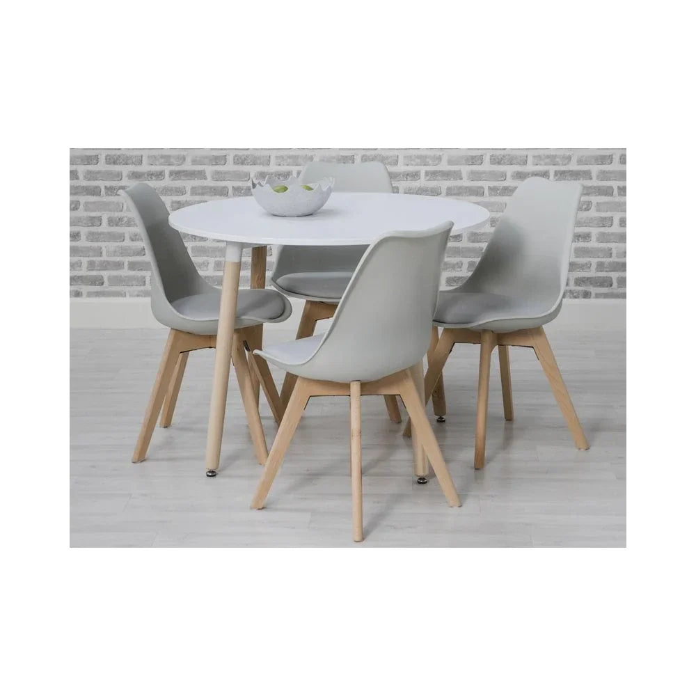 Urban Round Dining Table 1000mm White