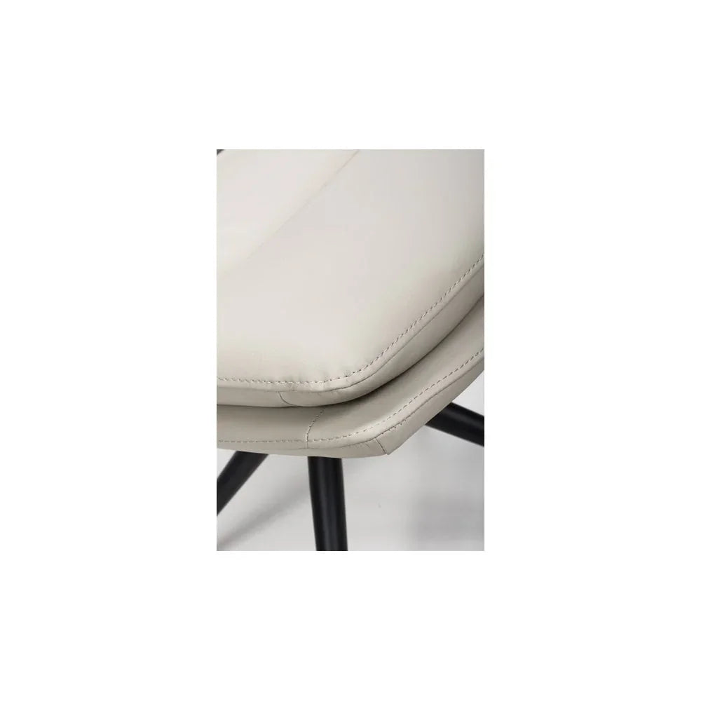 Pair of Nobo Swivel Chairs Taupe