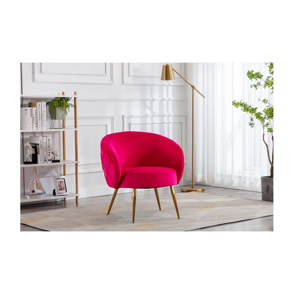 Monica Chair Raspberry