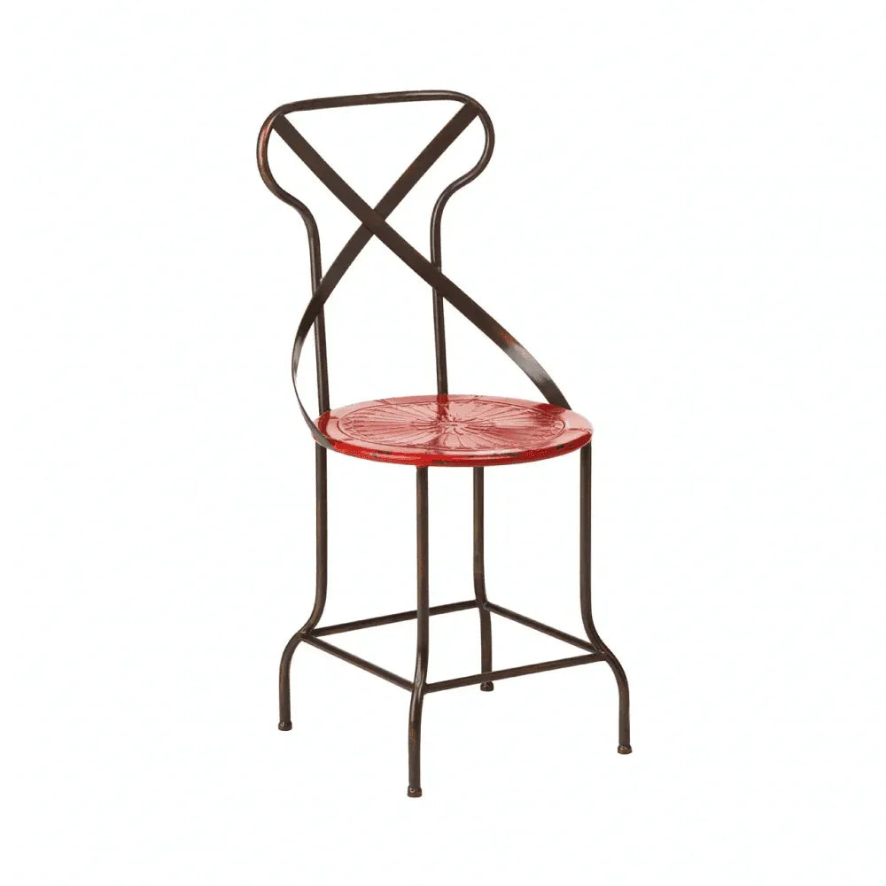 Craft Red Metal Chair