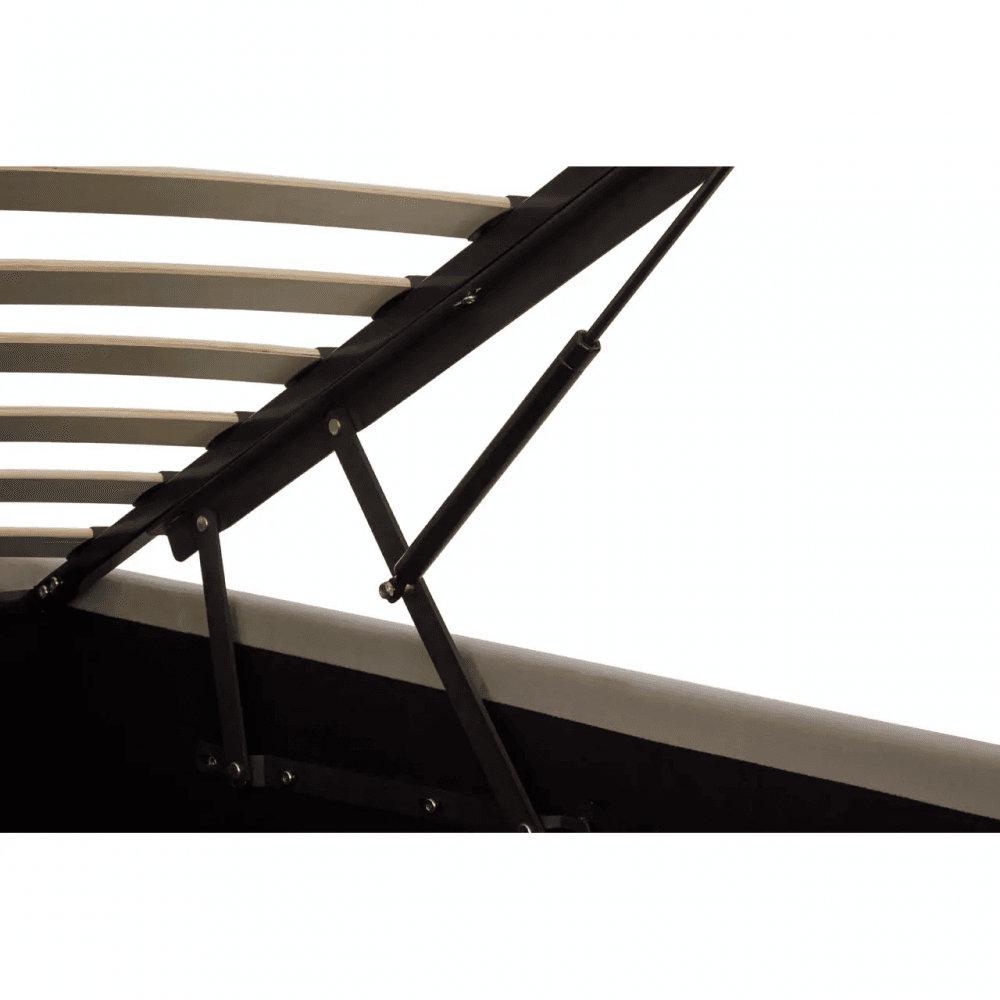 Ava Mink Velvet Kingsize Ottoman Bed