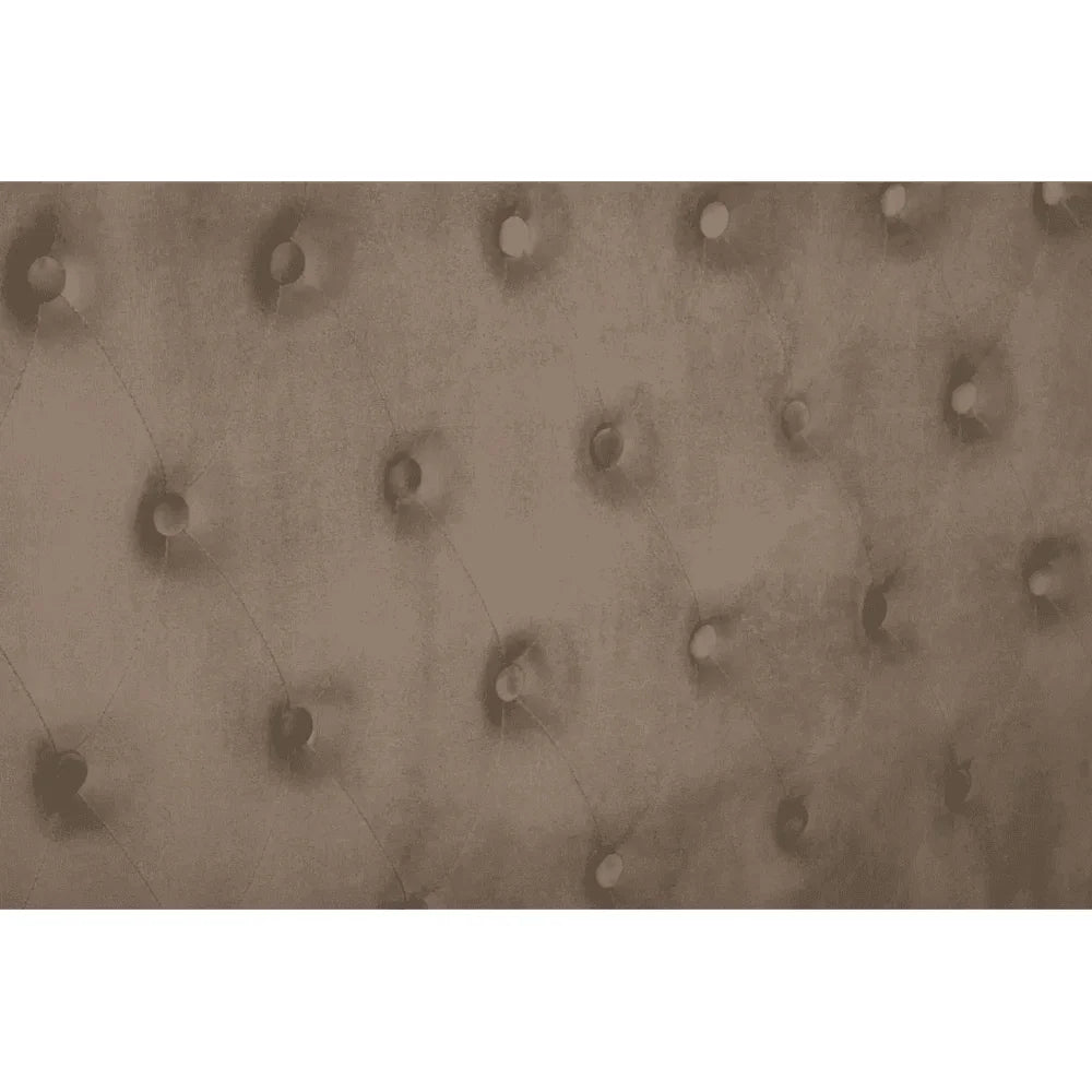 Ava Mink Velvet Kingsize Ottoman Bed