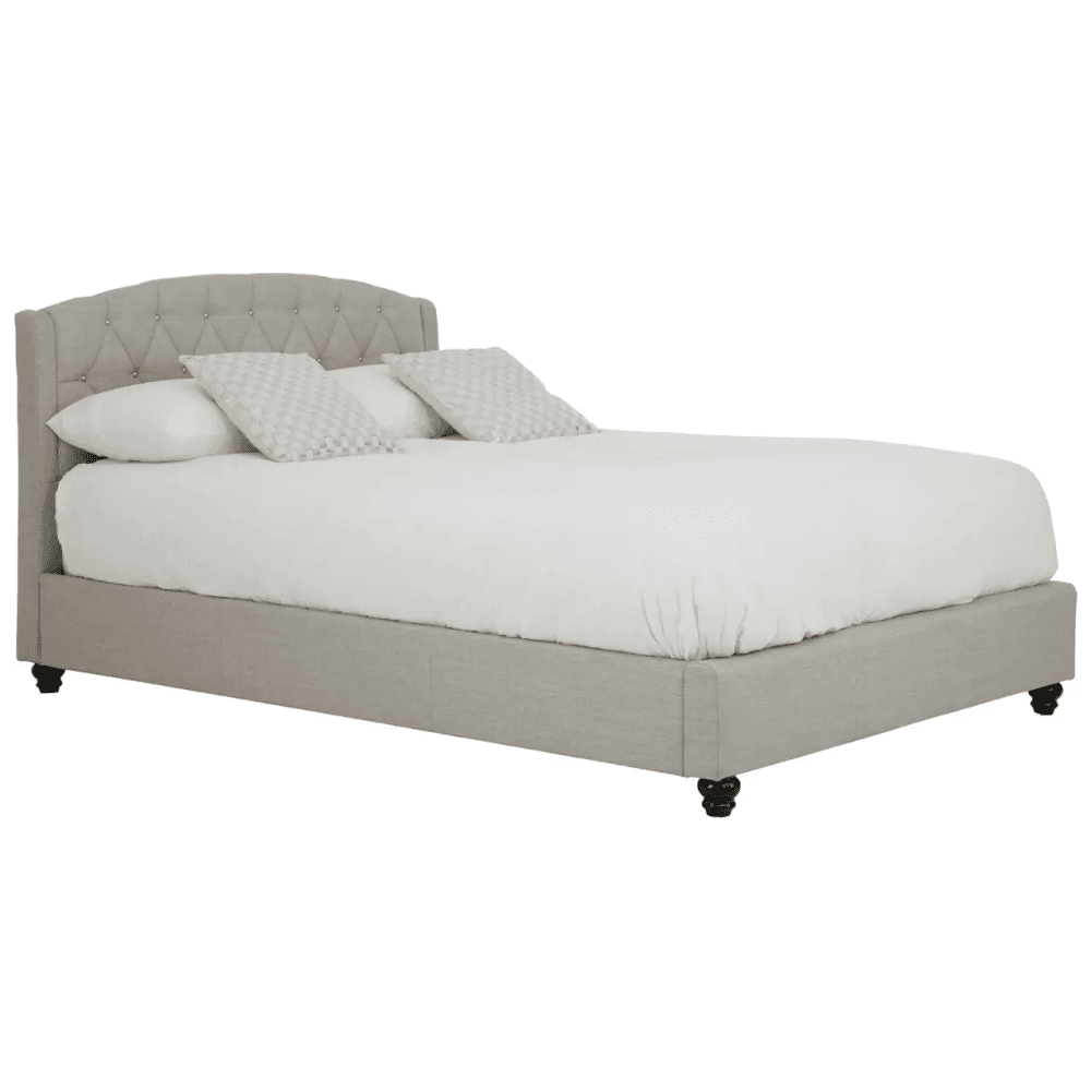 Serena Light Grey Double Bed