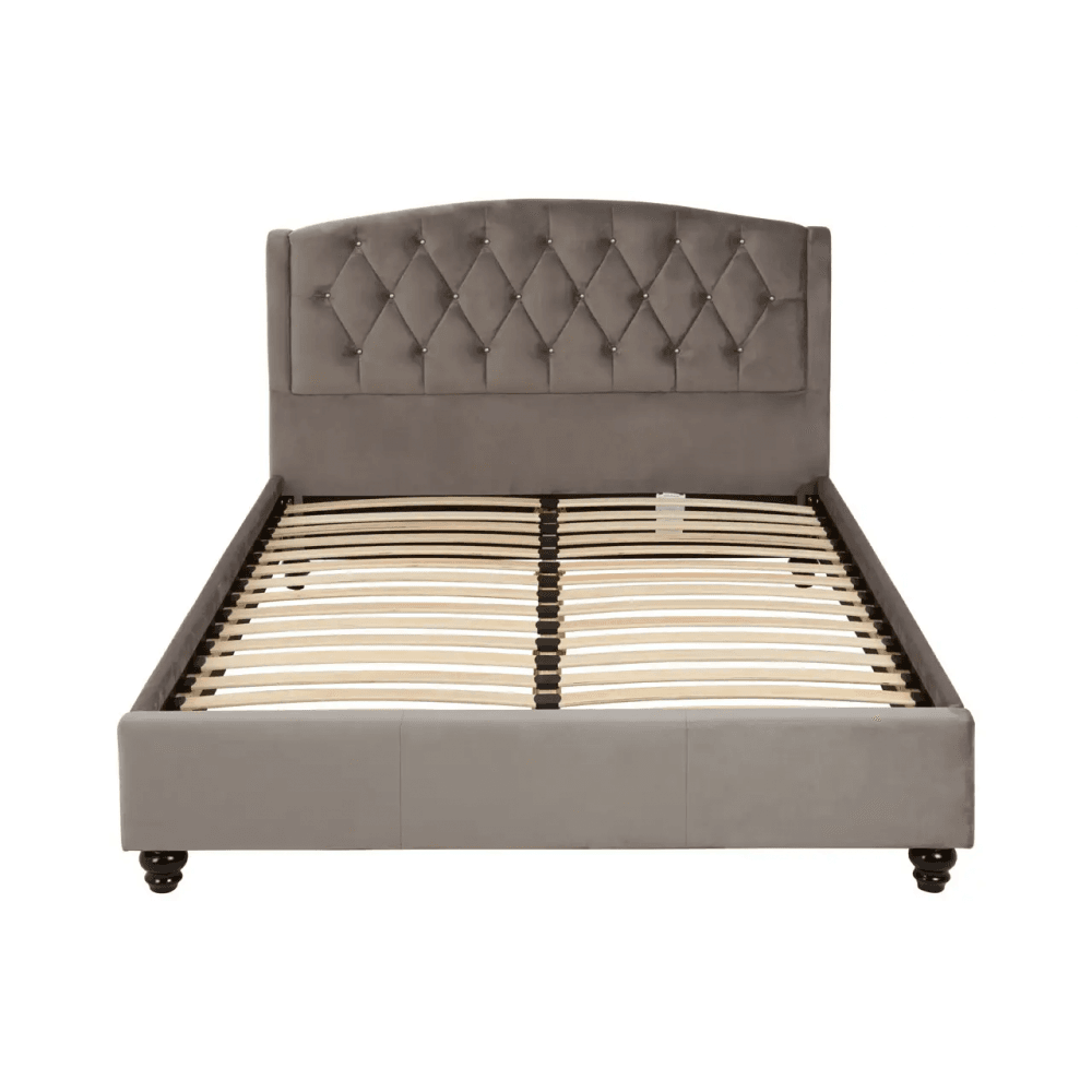 Serena Steel Shade Double Bed