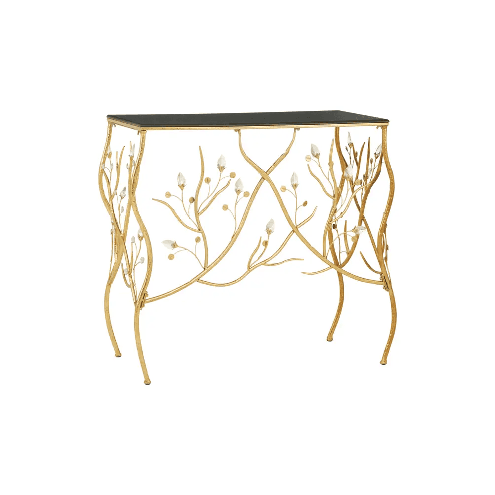 Sterling Rectangular Table With Black Top