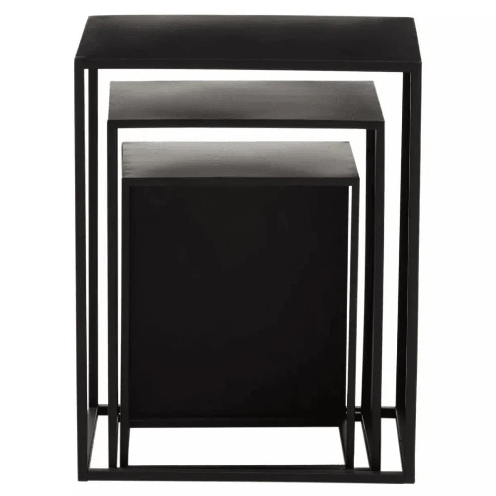 Rialto Set Of Three Rectangular Side Tables