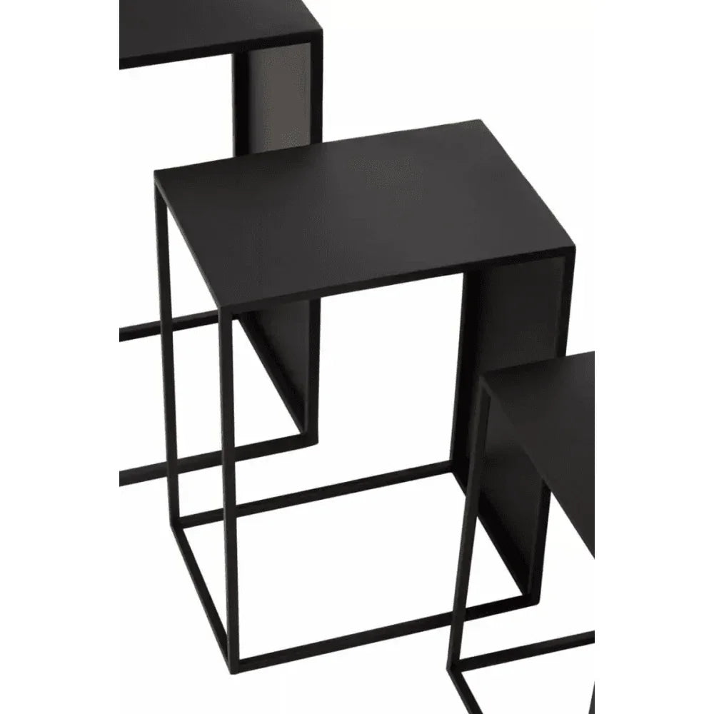 Rialto Set Of Three Rectangular Side Tables