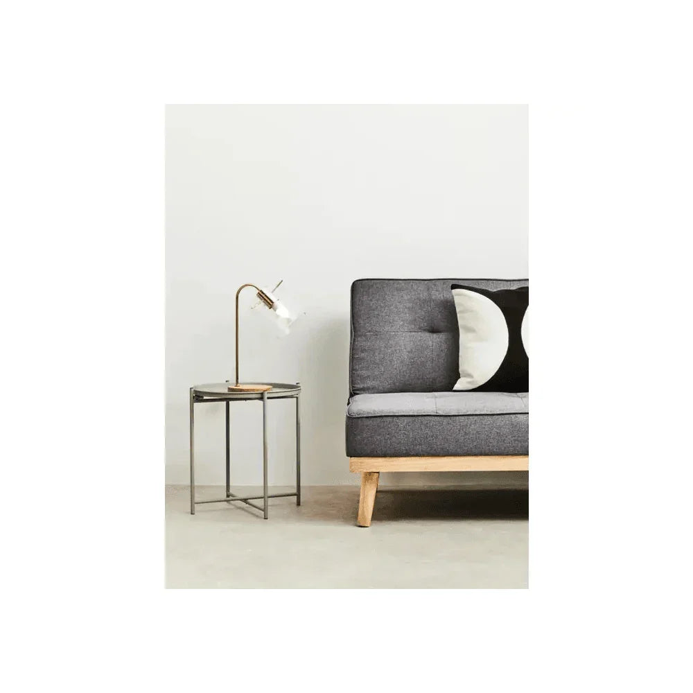 Orion Grey Iron Side Table