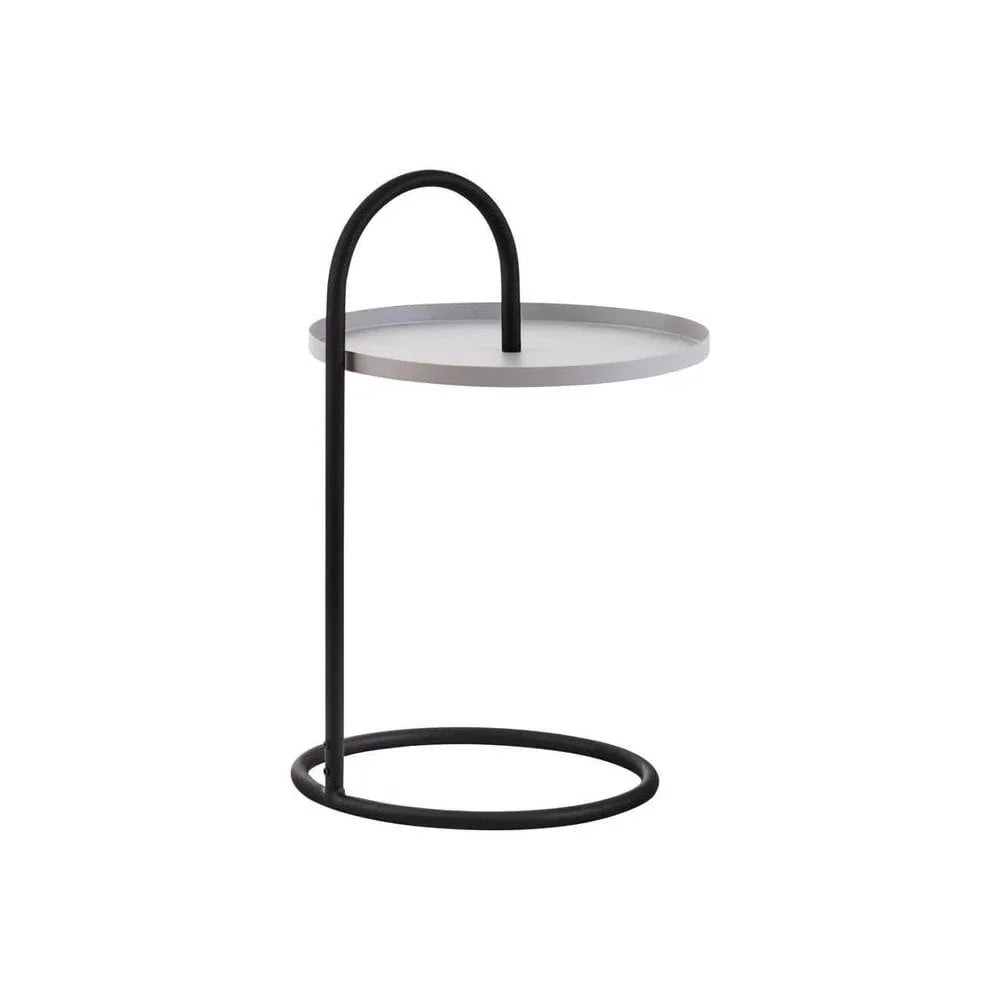 Orion Grey & Black Hanging Top Side Table