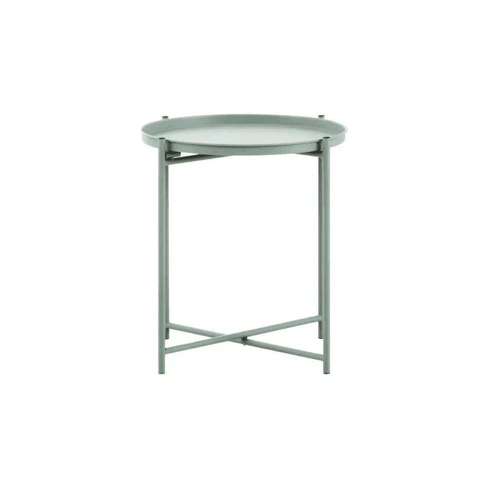 Orion Green Iron Side Table