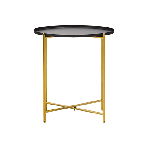Orion Black Top Side Table