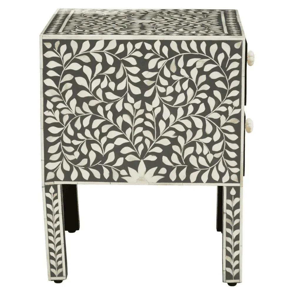 Meridian Two Drawer Side Table