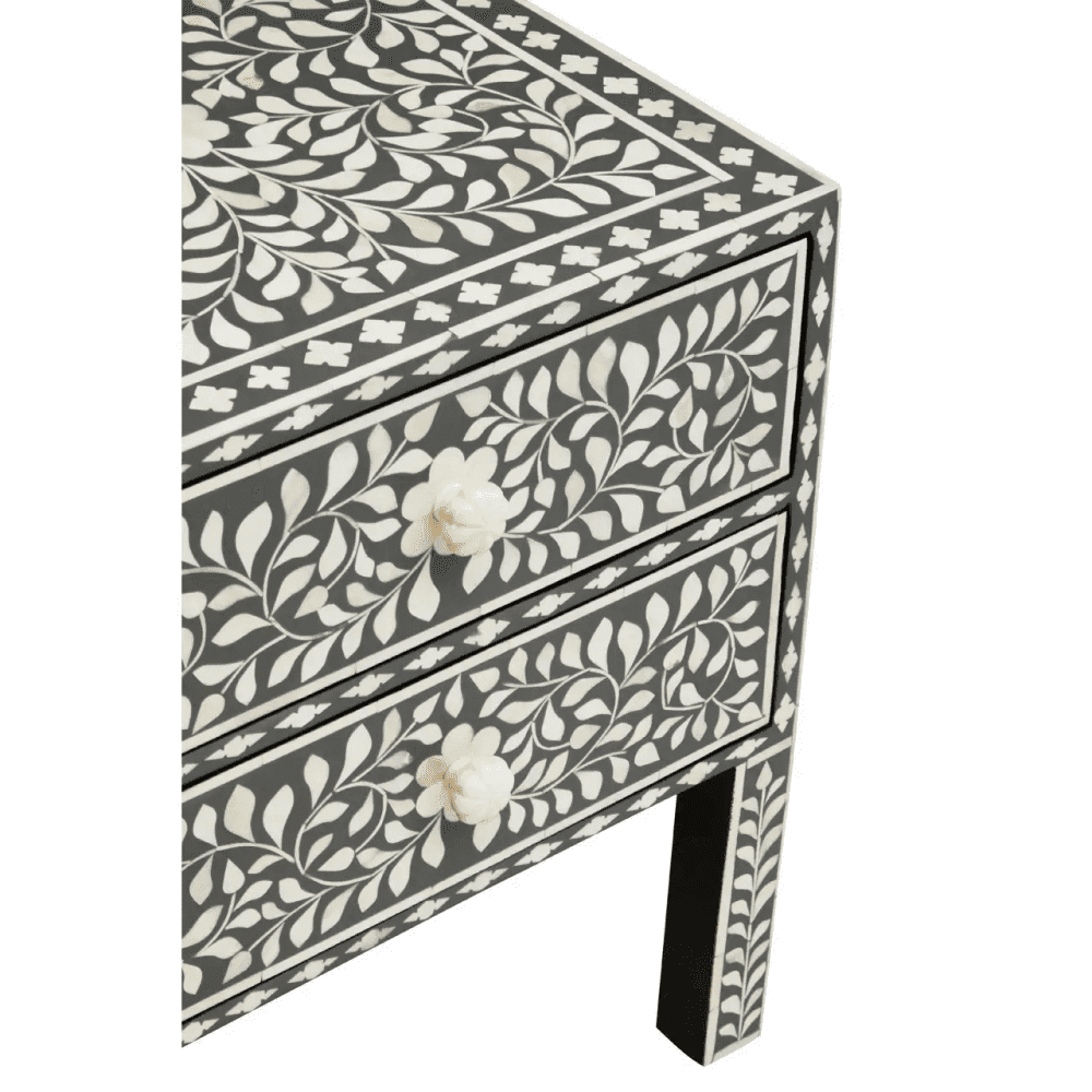 Meridian Two Drawer Side Table