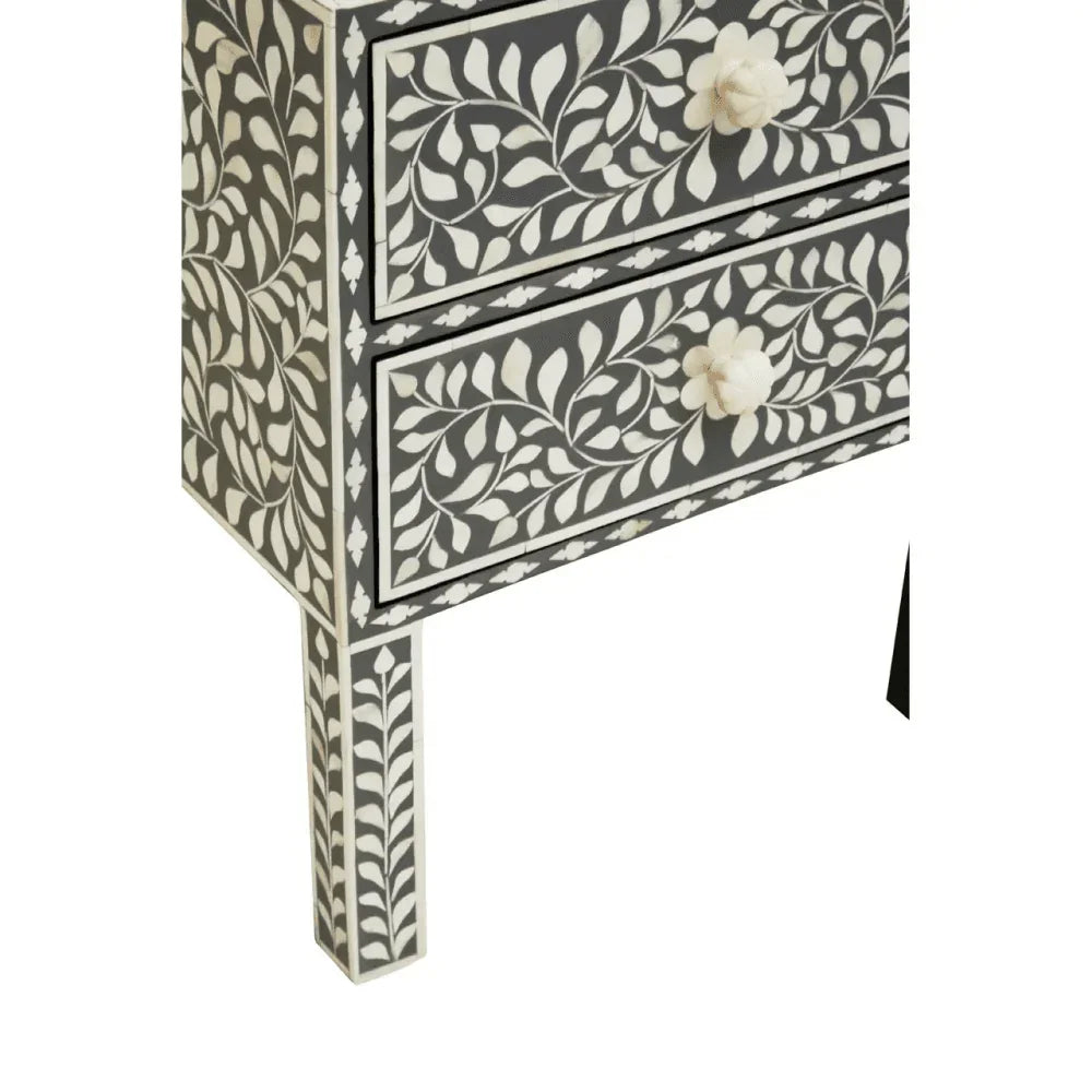 Meridian Two Drawer Side Table