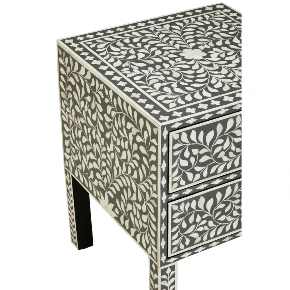 Meridian Two Drawer Side Table