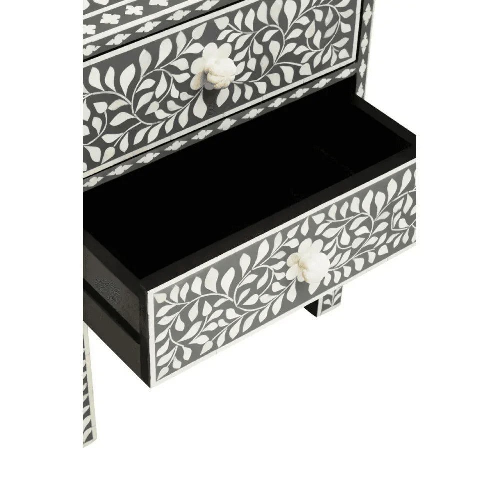 Meridian Two Drawer Side Table