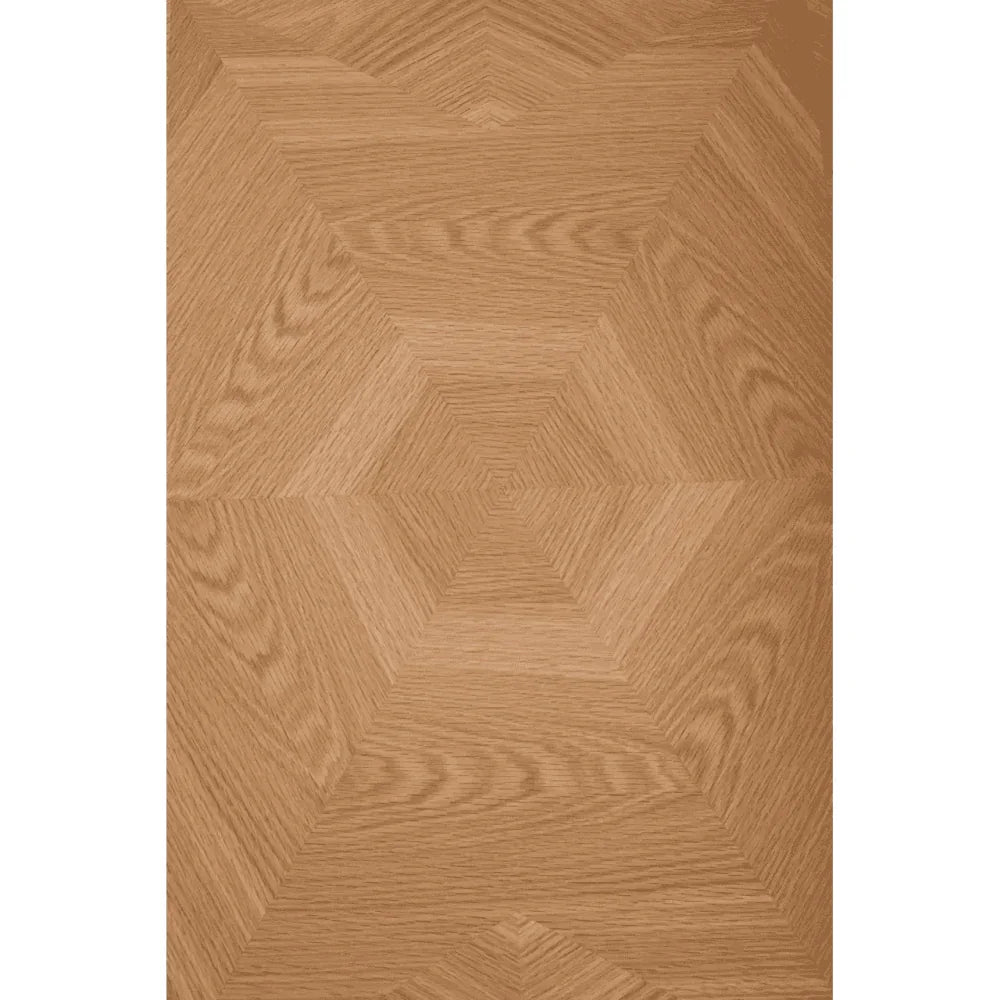 Terrence Hexagonal Brown Coffee Table
