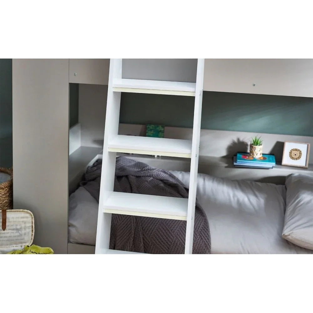 Parsec Bunk Bed Taupe & White