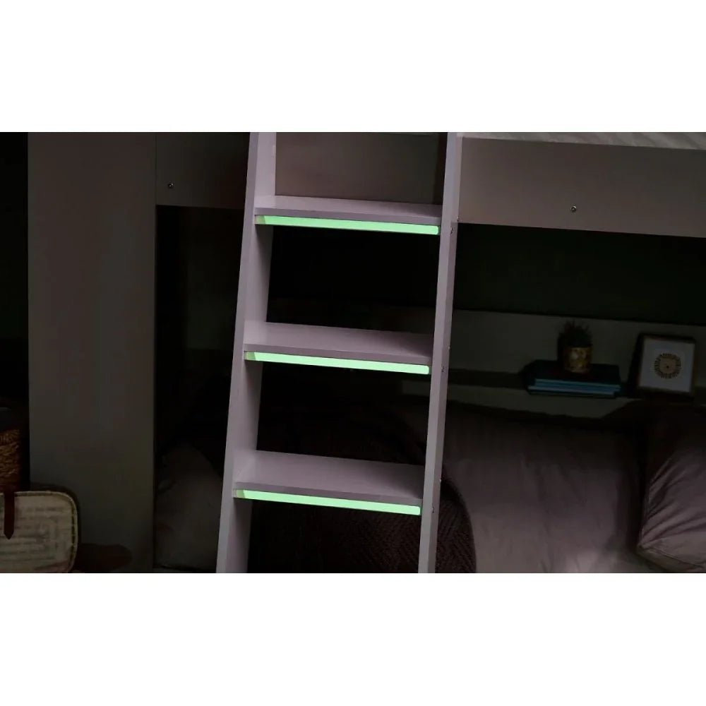 Parsec Bunk Bed Taupe & White