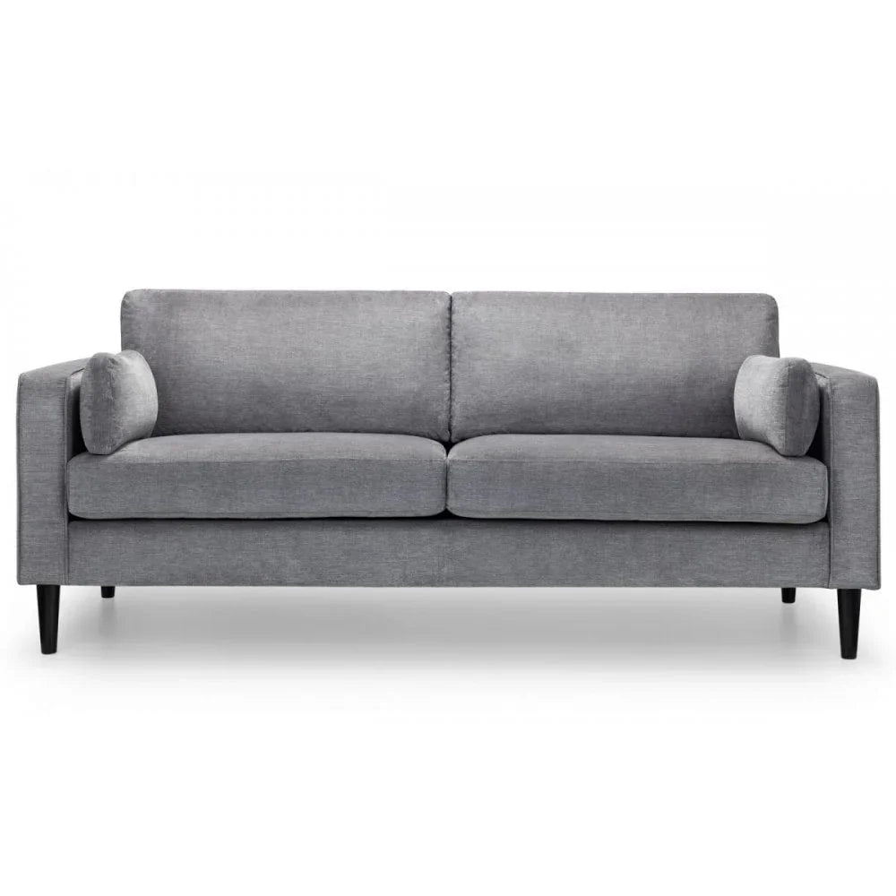 Hayward 3 Seater - Grey Chenille Fabric