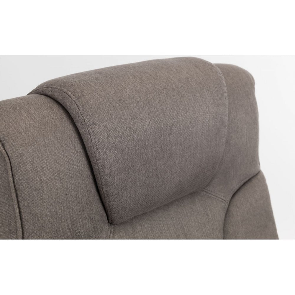 Malmo Swivel Recliner & Stool - Grey