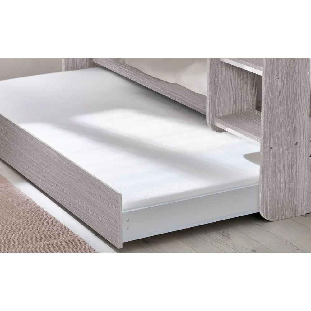 Mars Bunk & Underbed Charcoal & White